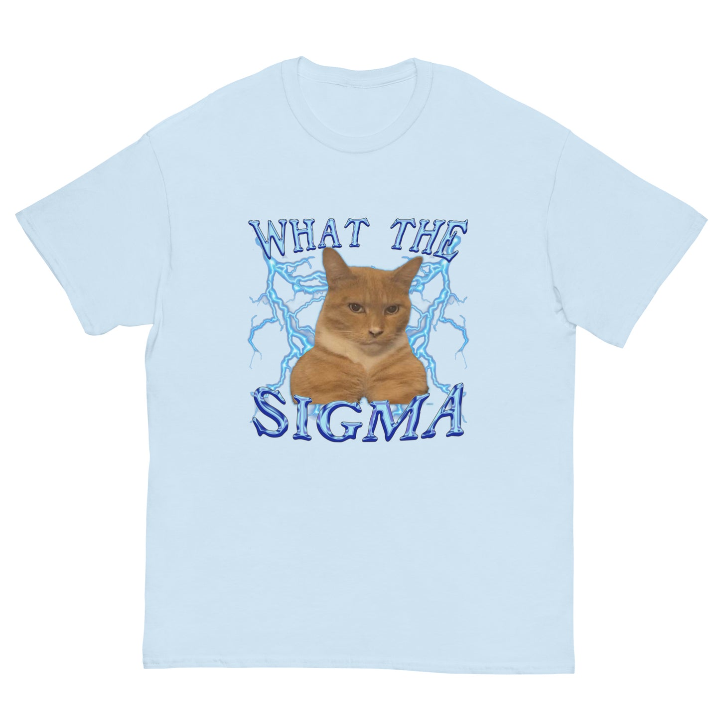 WHAT THE SIGMA CAT TEE